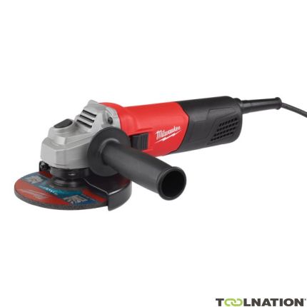 Milwaukee 4933451212 AG 800-115 EK Szlifierka kątowa 800W 115mm z włącznikiem suwakowym z funkcją blokady + kabel 4m - 1