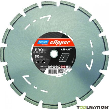 Clipper 70184623184 Pro Asphalt Tarcza diamentowa 300 x 25,4 mm Sucho/mokro - 1