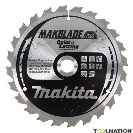 Makita B-08735 Piła zębata do drewna 305x30mm Z70 B-08735 - 1