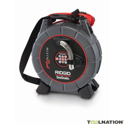 Ridgid 35213 MicroReel Reel L100C z kablem połączeniowym do SeeSnake Monitor + nadajnik lokalizatora i licznik metrów. - 3