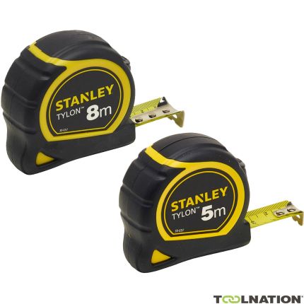 Stanley STHT0-74260 Taśma miernicza Tylon 5m + 8m - zestaw - 1