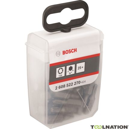 Bosch 2608522270 Zestaw końcówek wkręcających Extra Hart T20, TicTac Box - 1