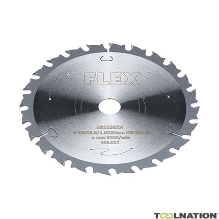 Flex-tools 456012 Brzeszczot TCT z zębami przemiennymi 165 x 20 mm - 1