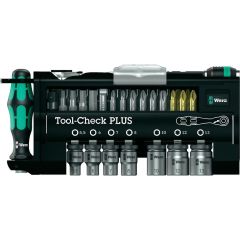 Wera 05056490001 Tool-Check Plus 39-częściowy zestaw grzechotek, bitów i nasadek 1/4".