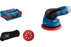 Bosch Niebieski 0601372100 GEX 12V-125 Profesjonalna szlifierka mimośrodowa 125mm 12V bez baterii w pudełku L-Boxx
