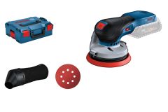 Bosch Niebieski 0601372200 GEX 18V-125 Profesjonalna szlifierka mimośrodowa 125mm 18V bez akumulatorów w L-Boxx