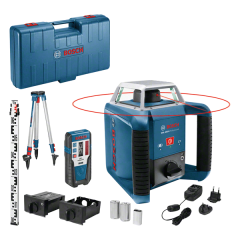 Bosch Niebieski GRL400H Laser rotacyjny + statyw BT152 + linijka GR2400 06159940JY