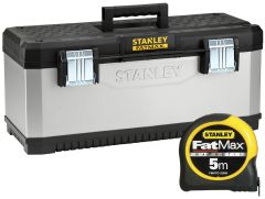 Stanley 1-95-617SB Walizka narzędziowa Fatmax + taśma magnetyczna 5m