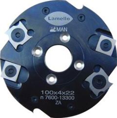 Lamello 132130 Frez do żłobienia 100 x 4 x 22 mm z odwracalnymi nożami