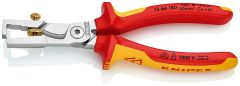 Knipex 13 66 180 1366180 Narzędzie do ściągania izolacji VDE 180 mm z obcinakiem do kabli