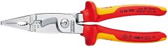 Knipex 13 86 200 1386200 Uniwersalne szczypce dla elektryków, VDE