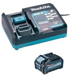 Makita 191J65-4 Zestaw startowy XGT DC40RA ładowarka + 1 x akumulator BL4040 40V Max 4.0Ah