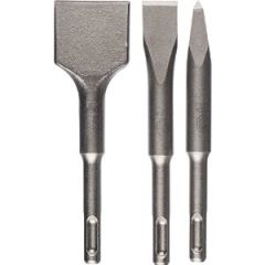 Bosch 2608690180 3-częściowy zestaw dłut krótkich SDS-plus