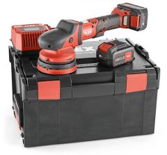 Flex-tools 438413 XCE 8 125 18.0-EC/5.0 SET Polerka mimośrodowa Accu z napędem sprzężonym 18V 5.0Ah Li-Ion w L-Boxx