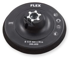 Flex-tools 503754 Podkładka na rzepy 115 mm w kształcie miseczki