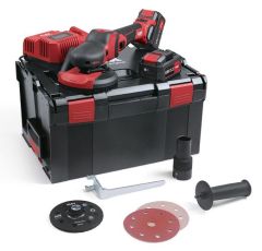 Flex-tools 504157 Supraflex SE 125 18.0-EC/5.0 Set 18V 5.0Ah Li-Ion Multi-Szlifierka do kamienia/metalu/malarstwa/drewna