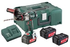 Metabo 602192960 SB18LTX Impuls akumulatorowa wiertarka udarowa 18 Volt 4,0 Ah Li-Ion