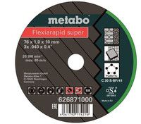 Metabo 626871000 Tarcza do cięcia Flexiarapid Super Universal 76 x 1,0 x 10 mm 5 szt.