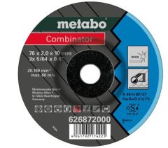 Metabo 626872000 Tarcza tnąca Combinator Inox 76 x 2,5 x 10 mm 3 szt.