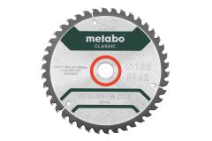 Metabo Brzeszczot do precyzyjnego cięcia drewna Classicl 165 x 20 Z42 WZ 5° 628026000