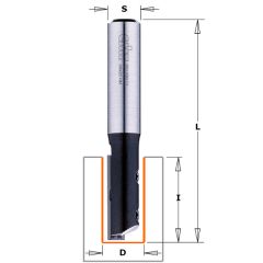 CMT 651.140.11 Frez prosty z wymiennymi ostrzami Z1 14 mm trzon 8 mm