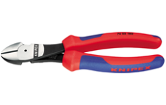 Knipex 74 02 200 7402200 Power Side Cutter gep./comfort 200 mm