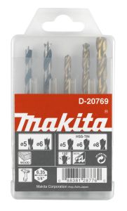 Makita D-20769 Zestaw wierteł 1/4" Kształt E