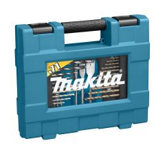 Makita D-33691 Zestaw akcesoriów - bity, wiertła, końcówki, 71 szt. w walizce