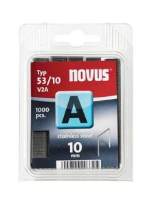 Novus 042-0458 A 53/10 Zszywki stal nierdzewna 10 mm 1000 sztuk