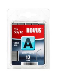 Novus 042-0358 A 53/12 Zszywki ekstra twarde 12 mm 1000 sztuk