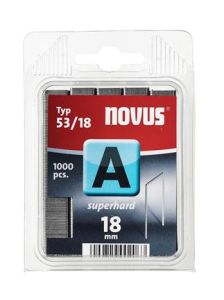 Novus 042-0360 A 53/18 Zszywki ekstra twarde 18 mm 1000 sztuk