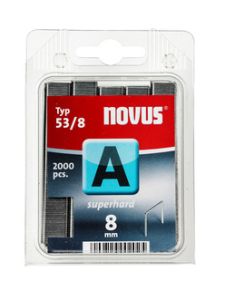 Novus 042-0356 A 53/8 Zszywki ekstra twarde 8 mm 2000 sztuk