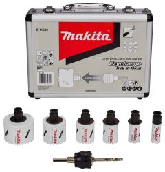 Makita B-11988 Zestaw otwornic BiM, Ezychange, 8 szt.