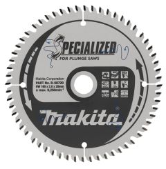 Makita B-56720 Tarcza do piły, Specialized T.C.T, 165 x 20 mm, 60 Z