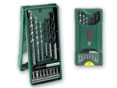 Bosch 2607019579 Zestaw wierteł i bitów X-Line Mini Set, 15szt.