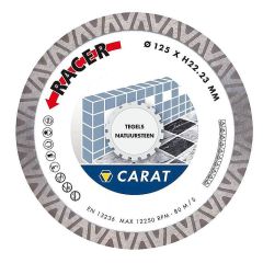 Carat CDBM115300 Tarcza diamentowa Racer 115 x 22,23 do płytek/kamienia naturalnego