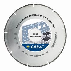 Carat CEPS125300 Tarcza diamentowa GALVANO PREMIUM 125x22,2MM, TYP CEPS