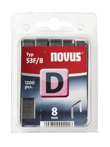 Novus 042-0375 D 53F/8 Zszywki 8 mm 1200 sztuk