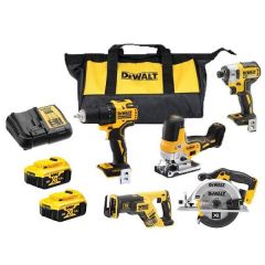 DeWalt DCK501P2 5-częściowy zestaw combo 18V 2 x 5.0Ah Li-Ion