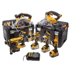 DeWalt DCK699M3T Combopack XR 18 Volt 3 x 4.0 ah Li-Ion - 5 maszyn + lampa + 2 walizki T-Stak + 5 lat gwarancji dealera!