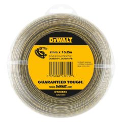 DeWALT Akcesoria DT20650-QZ zapasowy drut do podkaszarki 2 mm x 15,2 m DCM561