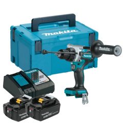 Makita DHP486RTJ Wiertarko-wkrętarka udarowa 18V 5,0Ah Li-Ion w skrzynce Makpac