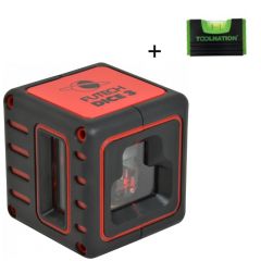 Futech 008.03-TNLEVEL10 Dice 3 line laser + gratis Toolnation poziomica 10 cm