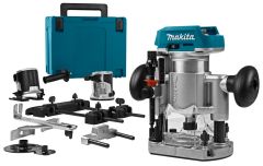 Makita DRT50ZJX9 Frezarka 18 V Li-ion + Adapter do szyny prowadzącej