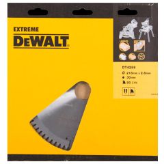 DeWalt DT4286-QZ DT4286 Brzeszczot HM 216 x 30 x 80T trapezowy, minus 5°