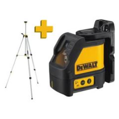 DeWalt DW088KTRI-XJ Laser krzyżowy samopoziomujący DW088KTRI + statyw DE0881 + 5 lat gwarancji sprzedawcy!