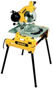 DeWalt DW743N-QS DW743N 250 mm kombinacja piły stołowej, poprzecznej i ukośnej