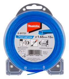 Makita E-01731 Żyłka tnąca 1,65mm "koniczyna" 15m do kos podkaszarek wykaszarek