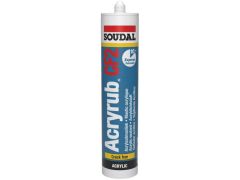 Soudal 121616 Uszczelniacz akrylowy Acryrub Cf2 Biały 310ml