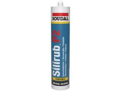Soudal 115962 Uszczelniacz silikonowy Silirub P2 White Ral 9010 - 310ml